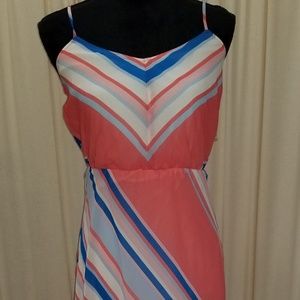 Multi stripe long Maxi
